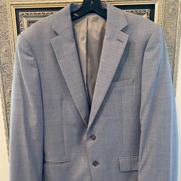 Calvin Klein Slim-Fit Solid Knit Sport Jacket